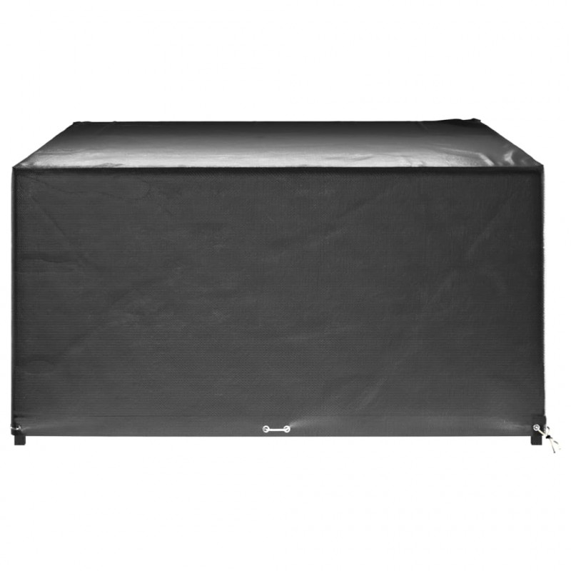 Pokrowce na meble ogrodowe, 2 szt., 16 oczek, 300x250x90 cm