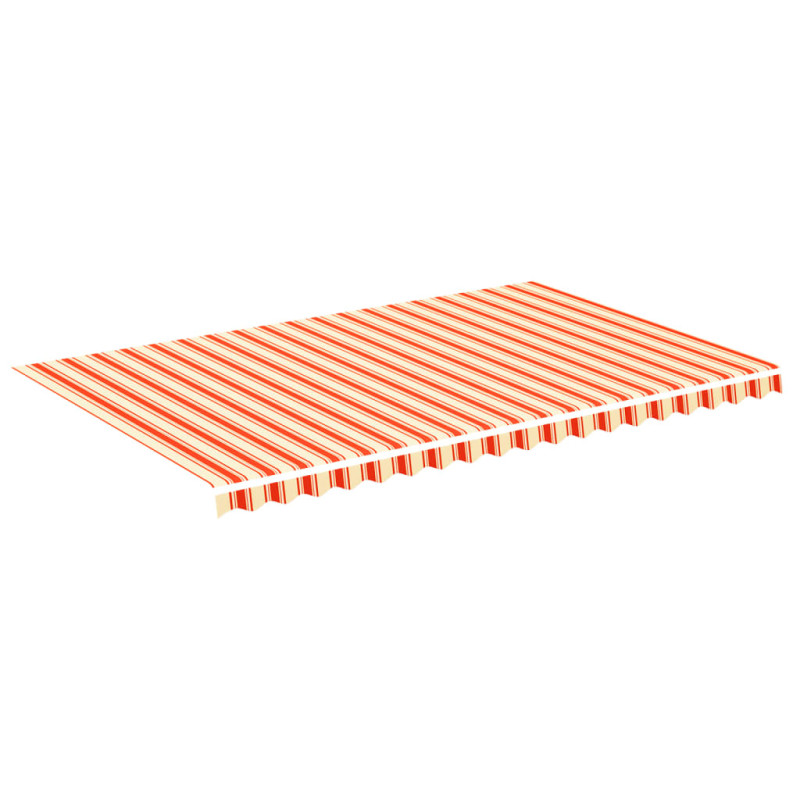 Zapasowa tkanina na markizę, żółto-pomarańczowa, 5x3 m