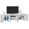 Szafka pod TV, biała, 150x30x50 cm, materiał drewnopochodny