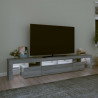 Szafka pod TV z oświetleniem LED szary dąb sonoma 230x36,5x40cm