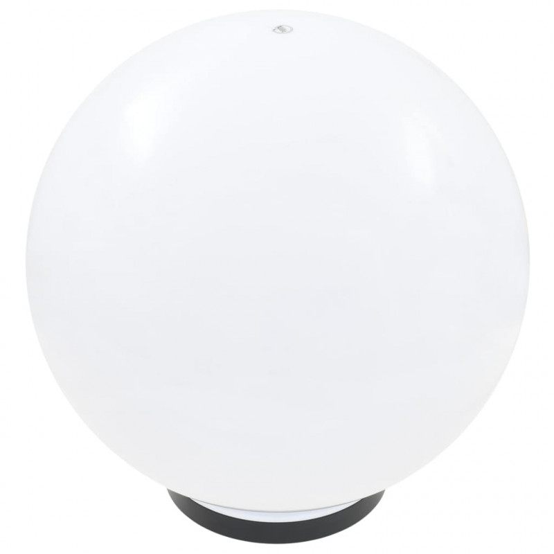 Lampy ogrodowe LED, 4 szt., kuliste, 40 cm, PMMA