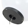 Lampy ogrodowe LED, 4 szt., kuliste, 40 cm, PMMA