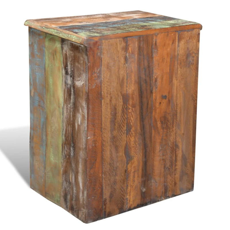 Szafka z szufladą i drzwiczkami, drewno odzyskane