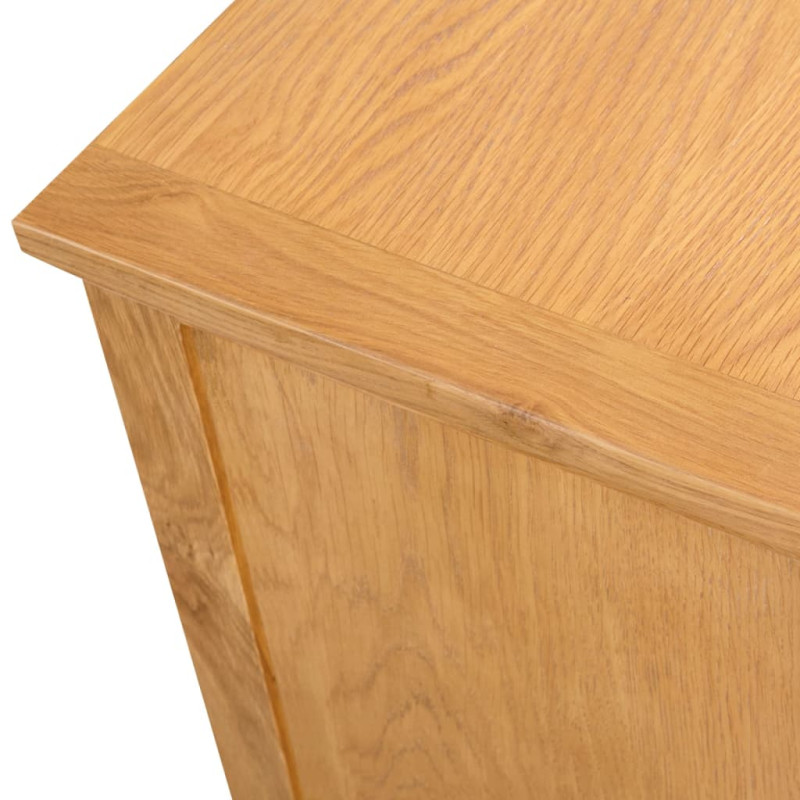 Szafka pod telewizor, 110x35x44 cm, lite drewno dębowe