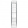 Kosze gabionowe, 25 szt, 200x30x120/140cm, galwanizowane żelazo