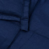 Koc obciążeniowy, niebieski, 220x230 cm, 15 kg, tkanina