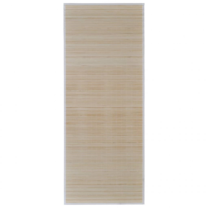 Prostokątne, naturalne maty bambusowe, 2 szt., 120 x 180 cm