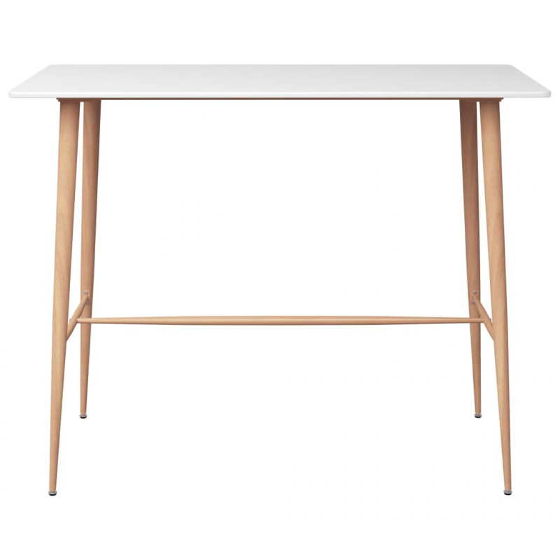 5-częściowy zestaw mebli barowych, biały