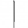 Ręcznie zwijana markiza ze słupkami, 4,5x3,5 m, pomarańcz-brąz