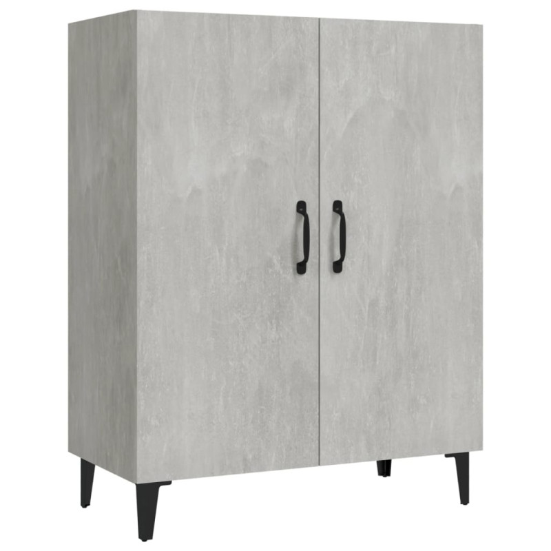 Komoda, szarość betonu, 70x34x90 cm, materiał drewnopochodny