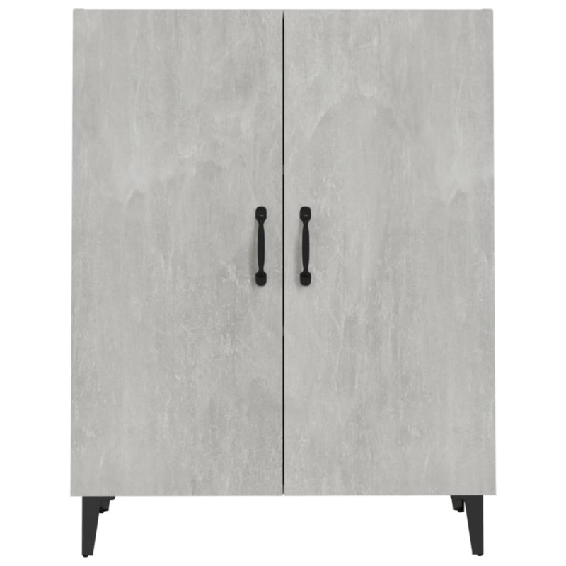 Komoda, szarość betonu, 70x34x90 cm, materiał drewnopochodny