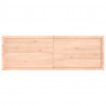 Półka, 180x60x(2-6) cm, surowe lite drewno dębowe