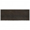 Półka, ciemnobrązowa, 160x60x(2-6) cm, wykończone drewno dębowe