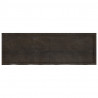 Półka, ciemnobrązowa, 180x60x(2-4) cm, wykończone drewno dębowe