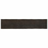 Blat, ciemnobrązowy 200x40x(2-4)cm drewno z naturalną krawędzią