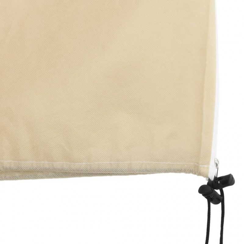 Kaptury ochronne z suwakami, 2 szt., 70 g/m², 1,2x1,8 m