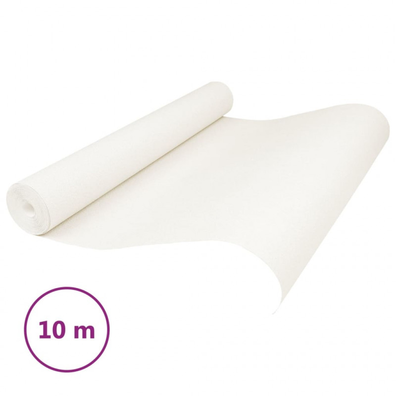 Tapeta 3D, jednolita, kremowa, 10x0,53 m, flizelina