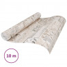 Tapeta 3D z wzorem kamieni, szaro-beżowa, 10x0,53 m, flizelina