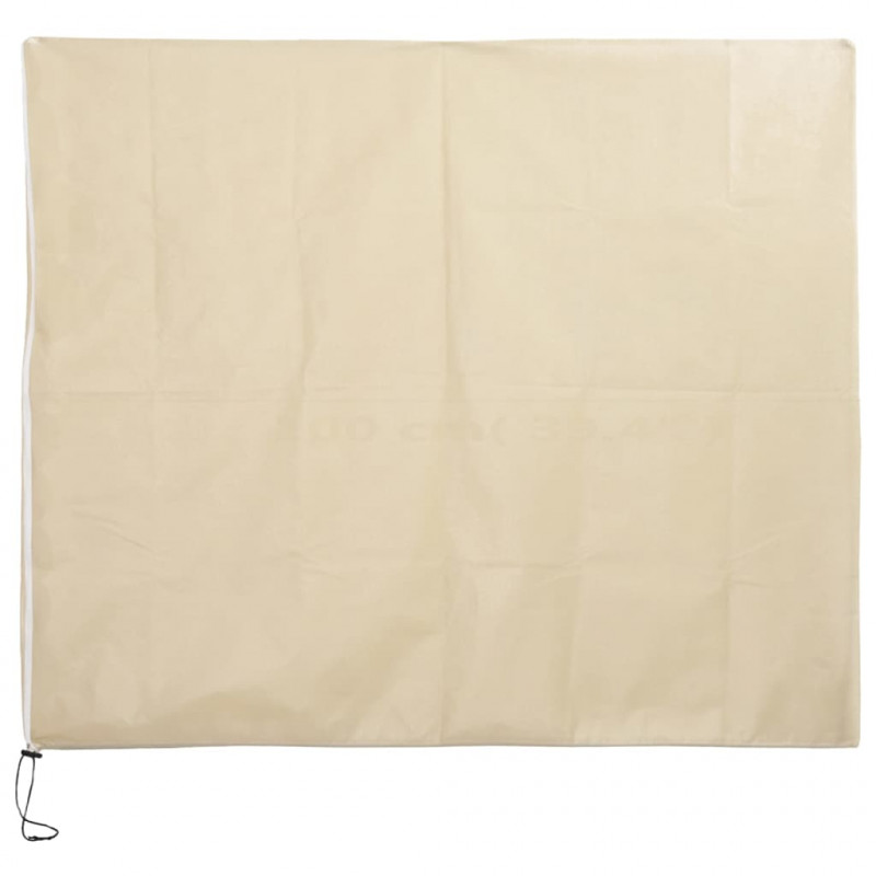 Kaptury ochronne z suwakiem, 4 szt., 70 g/m² 2,36x2 m