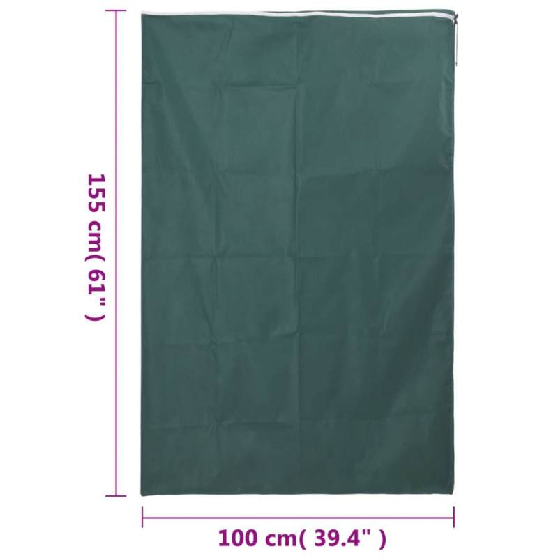 Kaptury ochronne z suwakiem, 10 szt., 70 g/m², 1x1,55 m