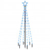 Choinka z kołkiem gruntowym, 108 niebieskich LED, 180 cm