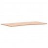 Blat do biurka, 100x(45-50)x1,5 cm, lite drewno bukowe