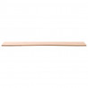 Blat do biurka, 100x(45-50)x1,5 cm, lite drewno bukowe
