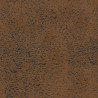 Ławka z oparciem, brązowa, 112x65,5x75 cm, sztuczny zamsz