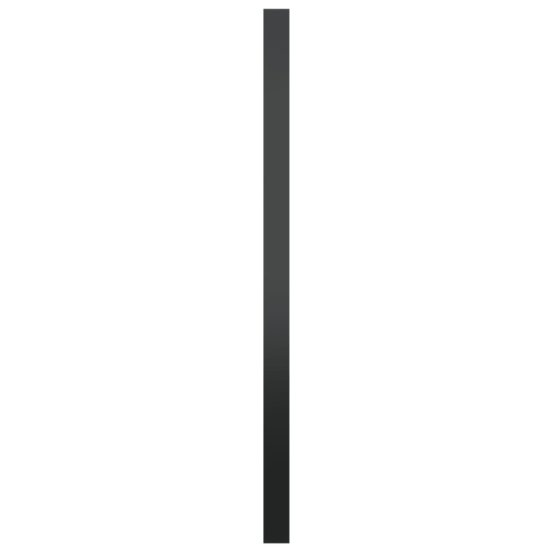 Lustro ścienne, czarne, 60 cm