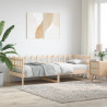 Łóżko dzienne bez materaca, 90x190 cm, lite drewno sosnowe