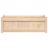 Donica ogrodowa, 90x31x31 cm, lite drewno sosnowe